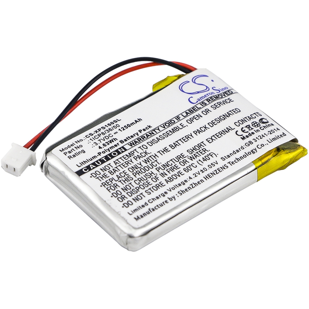 Compatible battery replacement for DUAL 1ICP8/36/50