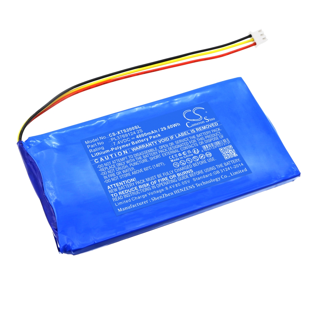 Compatible battery replacement for Xtool PL3769124 2S