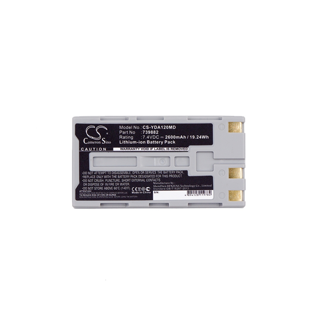 Remplacement de batterie compatible pour Yokogawa 739882