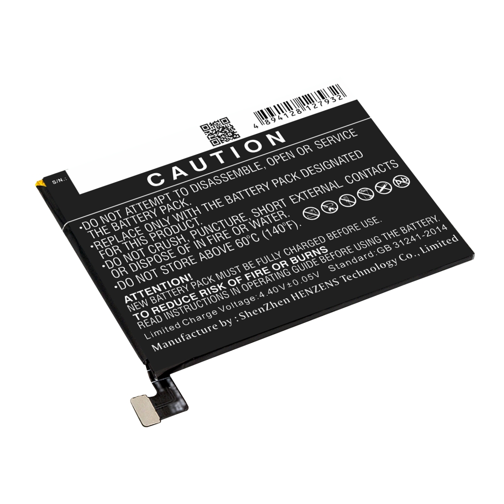 Remplacement de batterie compatible pour Oneplus BLP633