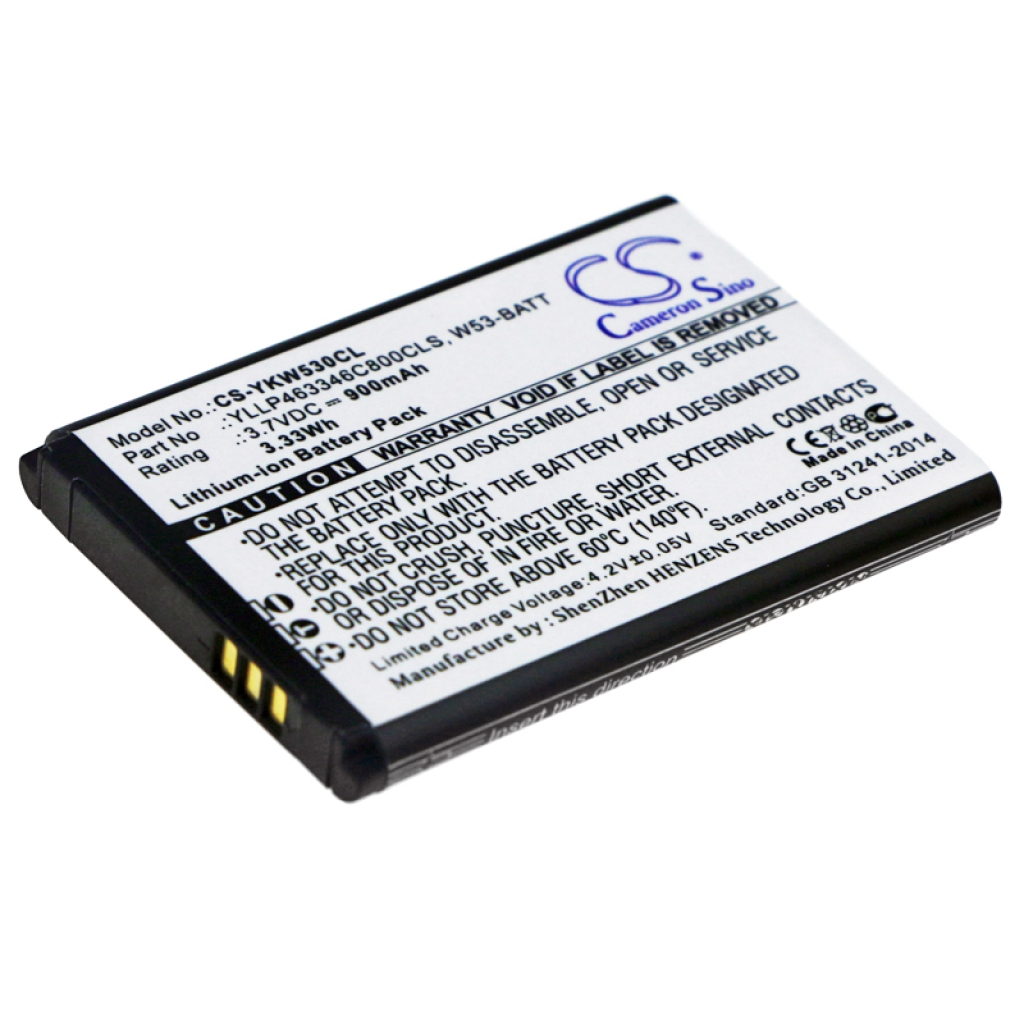 Batteries Remplace YLLP463346C800CLS