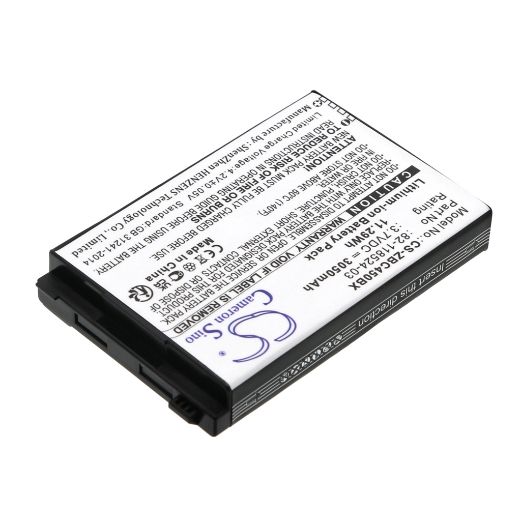 BarCode, Scanner Battery Zebra CS-ZBC450BX