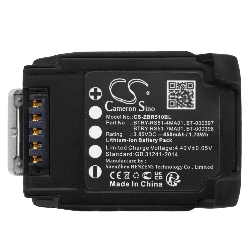 BarCode, Scanner Battery Zebra CS-ZBR510BL