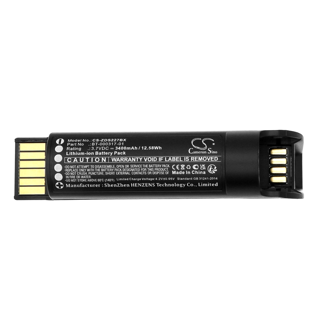 BarCode, Scanner Battery Zebra CR2278-PC