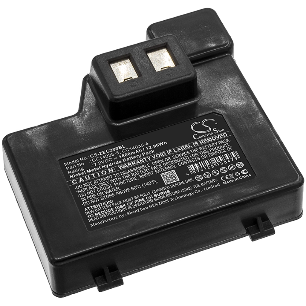 Batterie d'imprimante Zebra CS-ZEC200BL