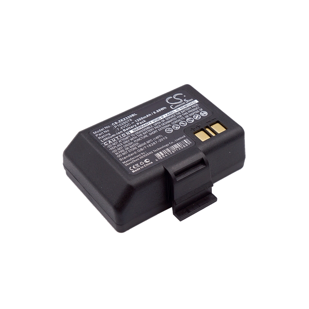 Compatible battery replacement for Zebra P1026078