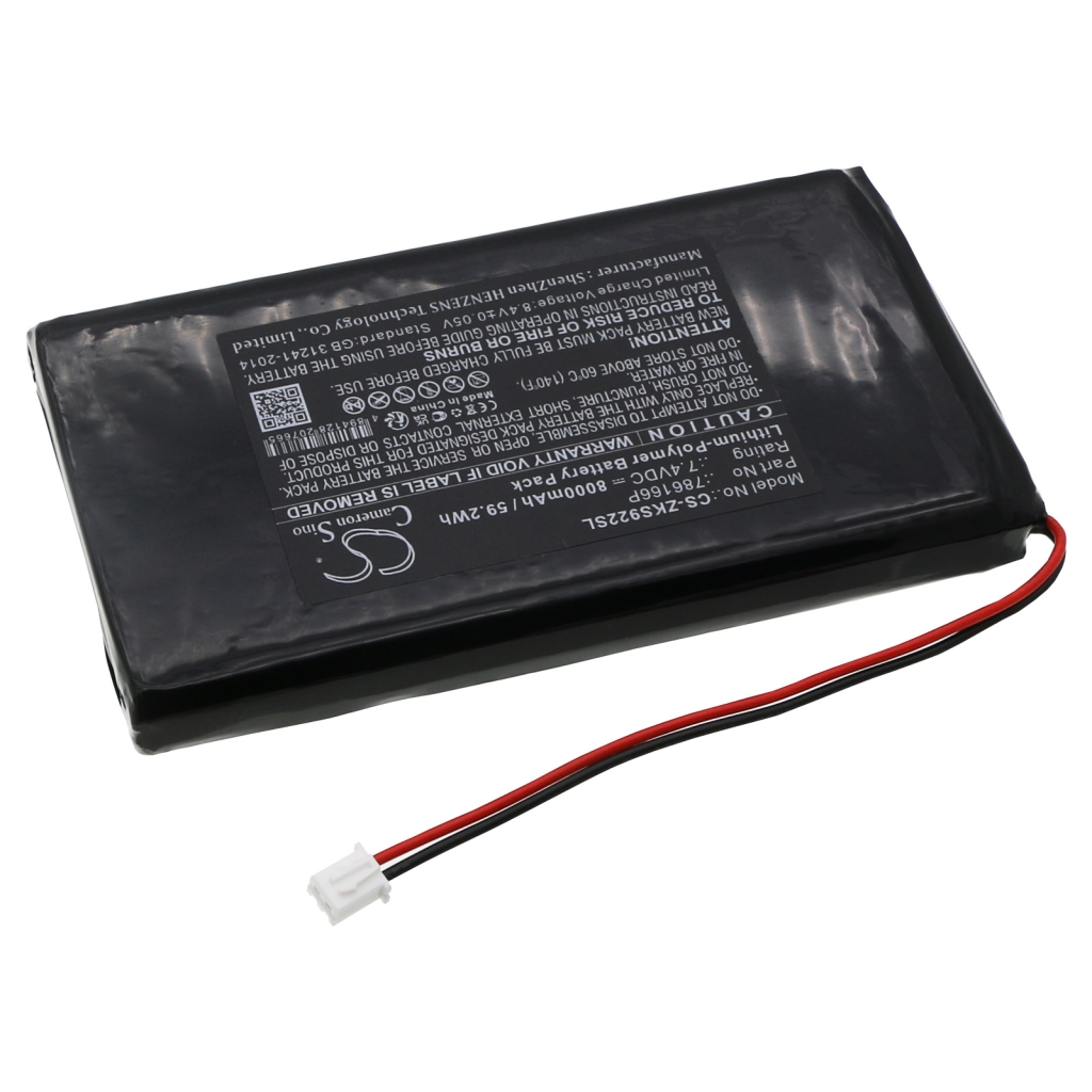 Batterie de caméra de sécurité domestique Zkteco CS-ZKS922SL