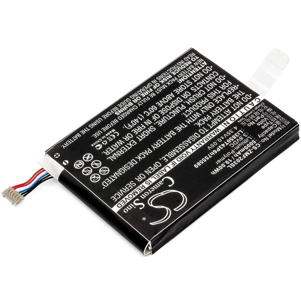 Compatible battery replacement for ZTE LI3850T43P6H755589