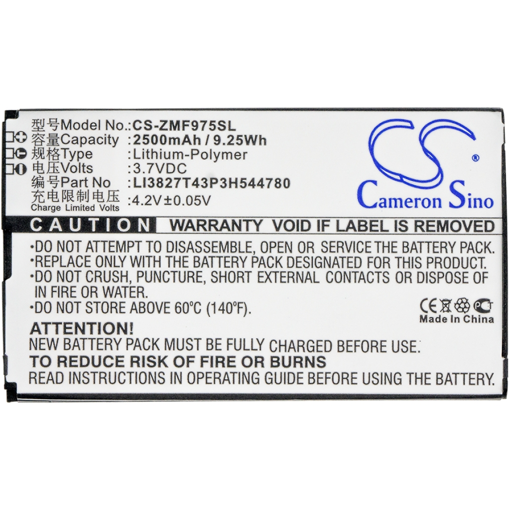 Battery Replaces LI3827T43P3H544780