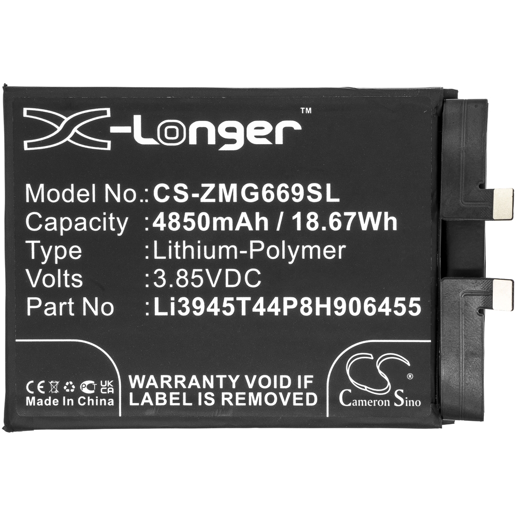 Batteries Remplace Li3945T44P8H906455