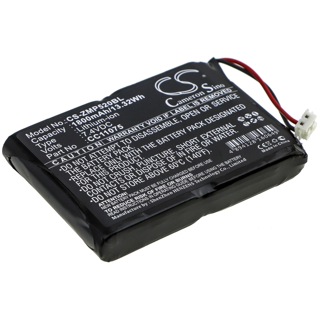 Batterie d'imprimante Monarch CS-ZMP520BL