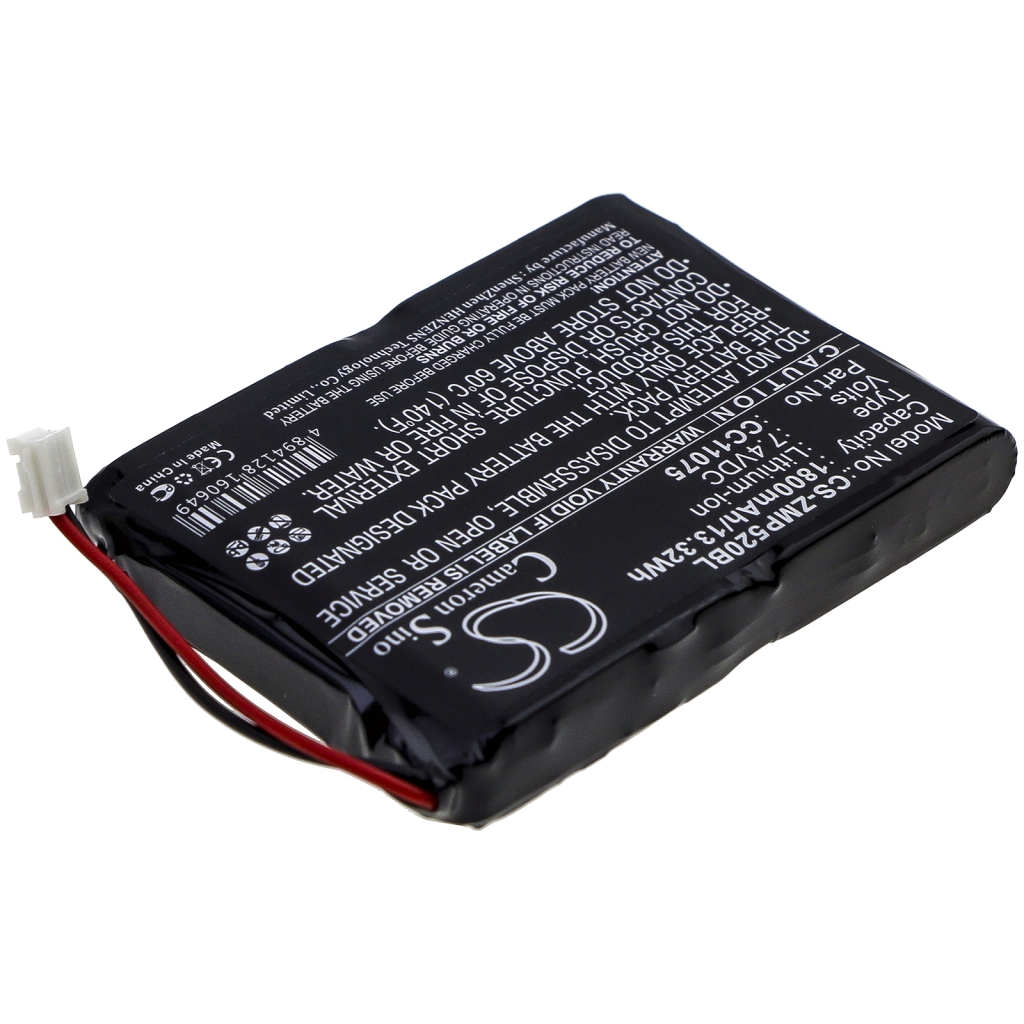 Batterie d'imprimante Monarch CS-ZMP520BL