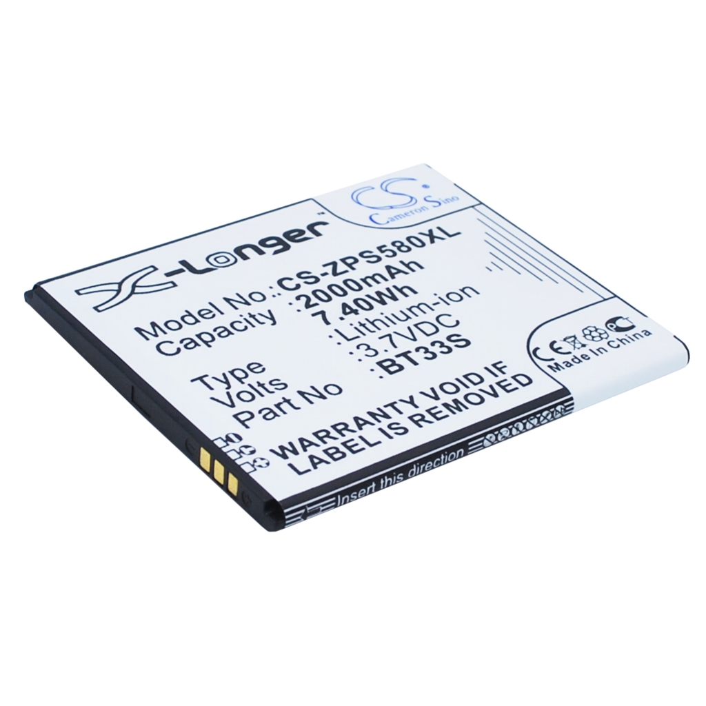 Compatible battery replacement for Zopo BT33S