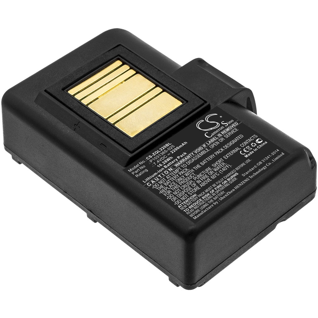 Batterie d'imprimante Zebra CS-ZQL220BL