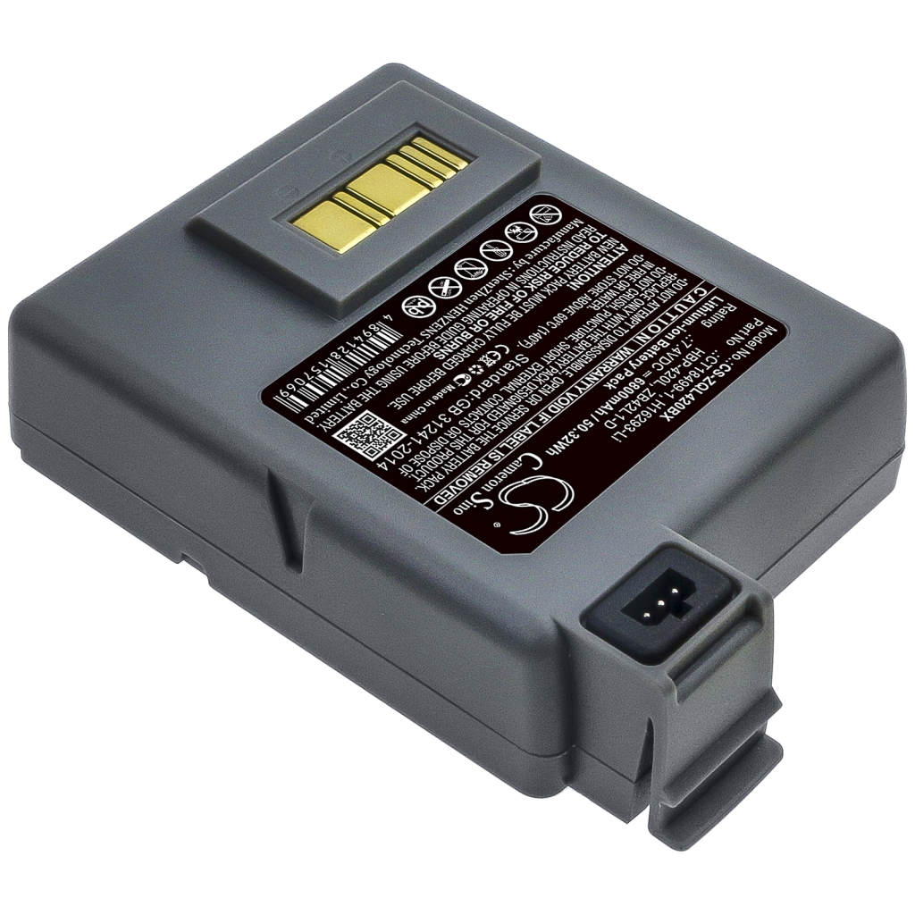 Batterie d'imprimante Zebra CS-ZQL420BX