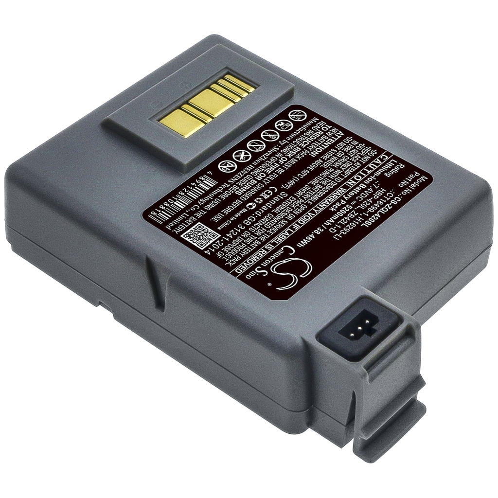 Batterie d'imprimante Zebra CS-ZQL420SL