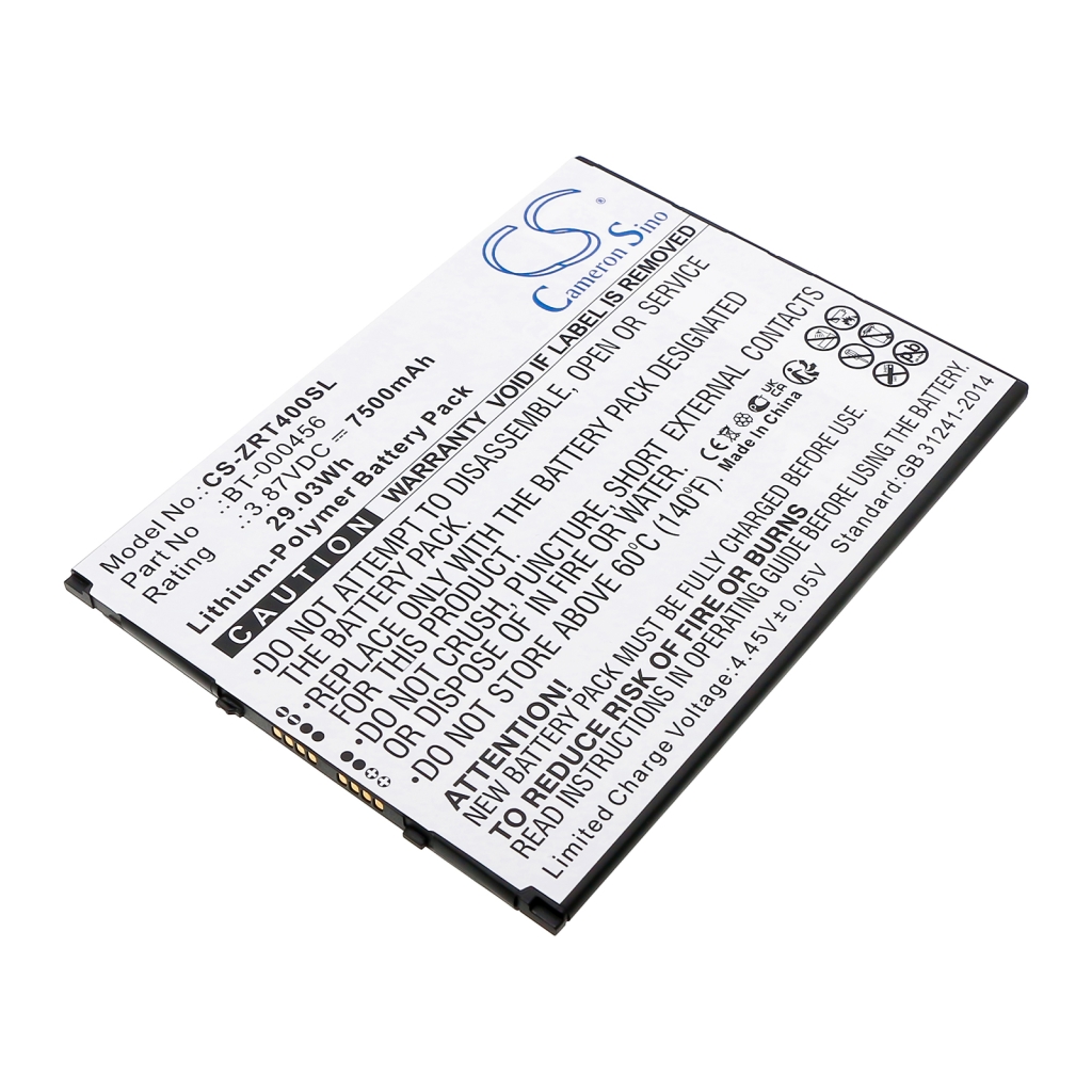 Tablet Battery Zebra CS-ZRT400SL