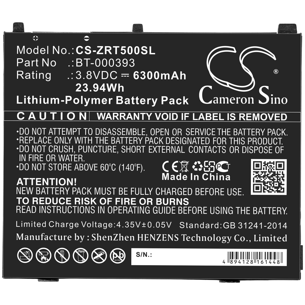 Tablet Battery Zebra ET55