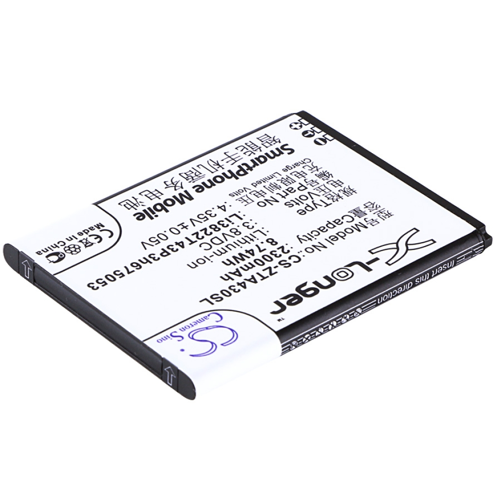 Batteries Remplace Li3822T43P3h675053