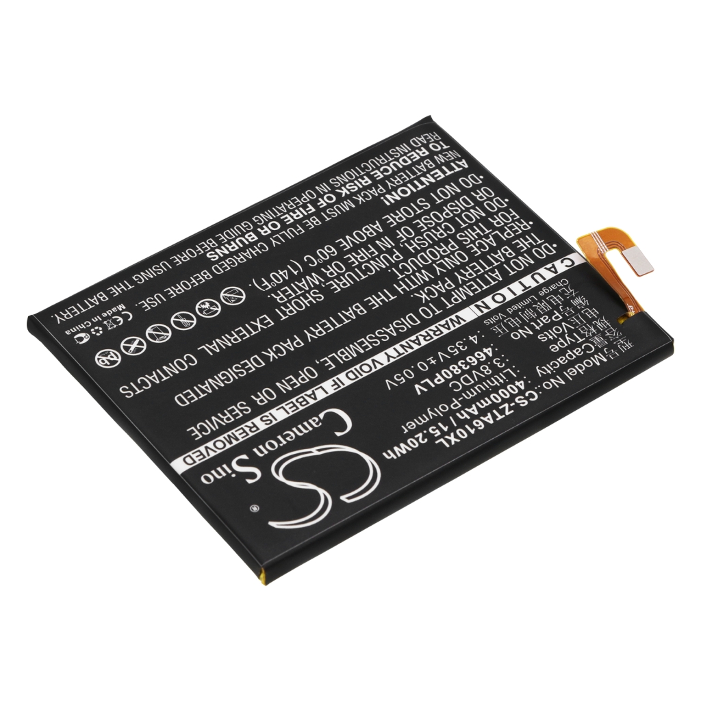 Compatible battery replacement for ZTE 466380PLV