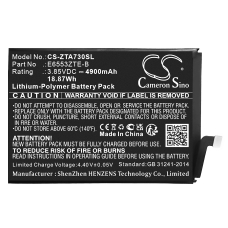 Compatible battery replacement for ZTE E6553ZTE-B