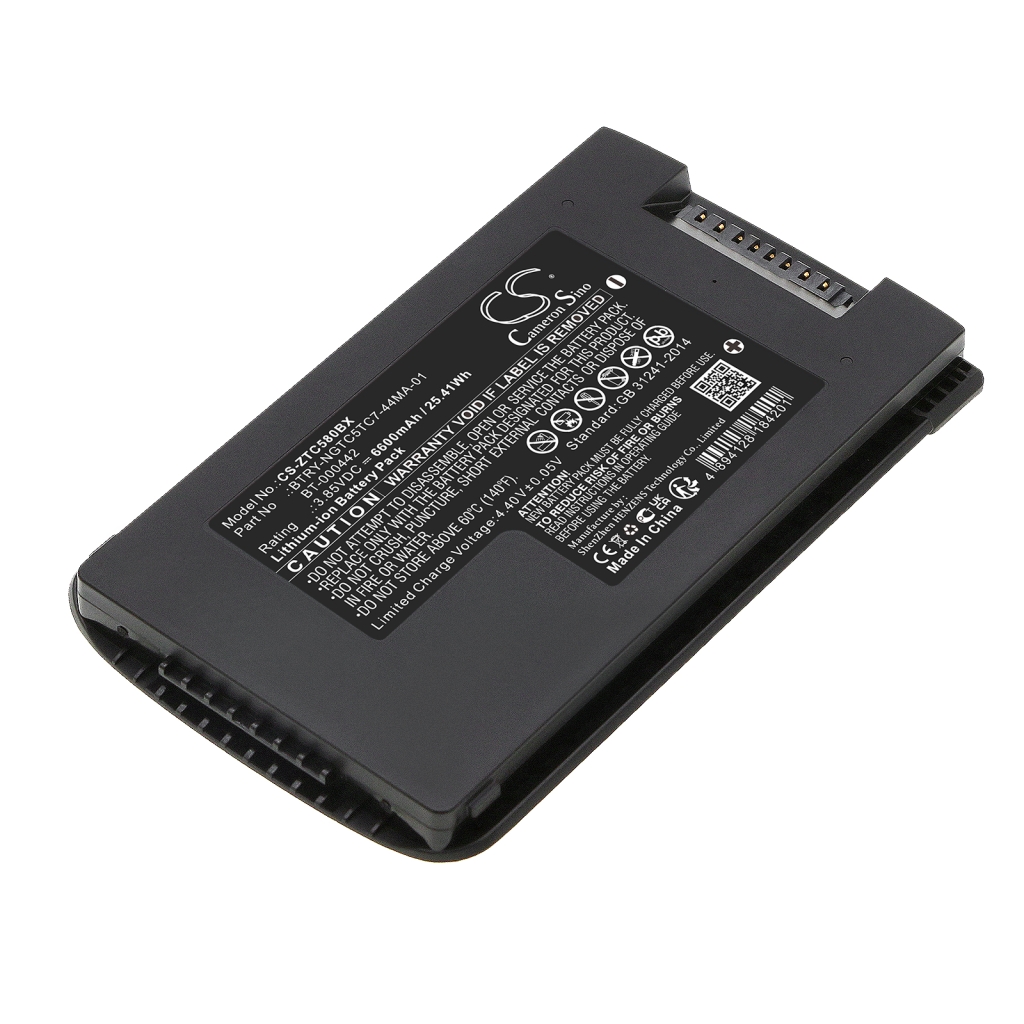 BarCode, Scanner Battery Zebra CS-ZTC580BX