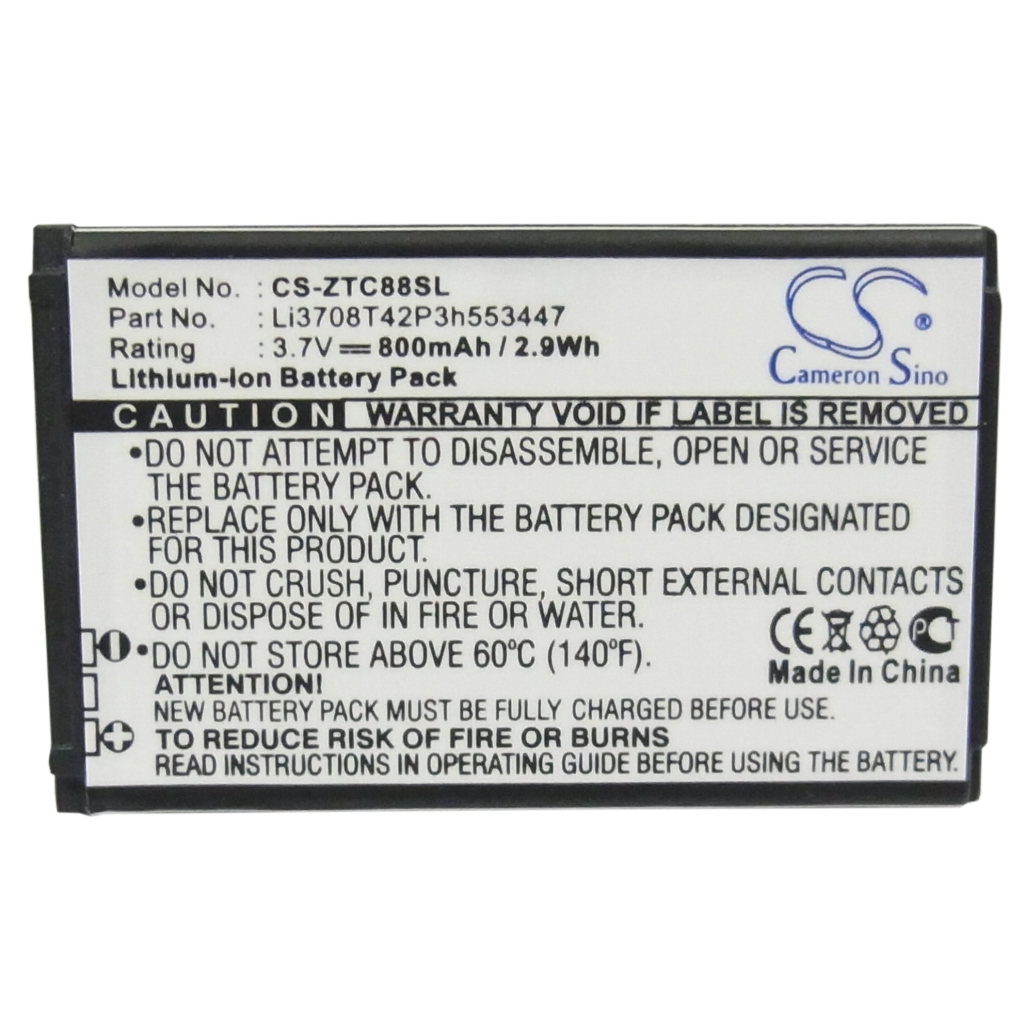 Mobile Phone Battery Telstra CS-ZTC88SL