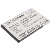 CS-ZTE912XL<br />Batteries for   replaces battery Li3817T42P3h735044