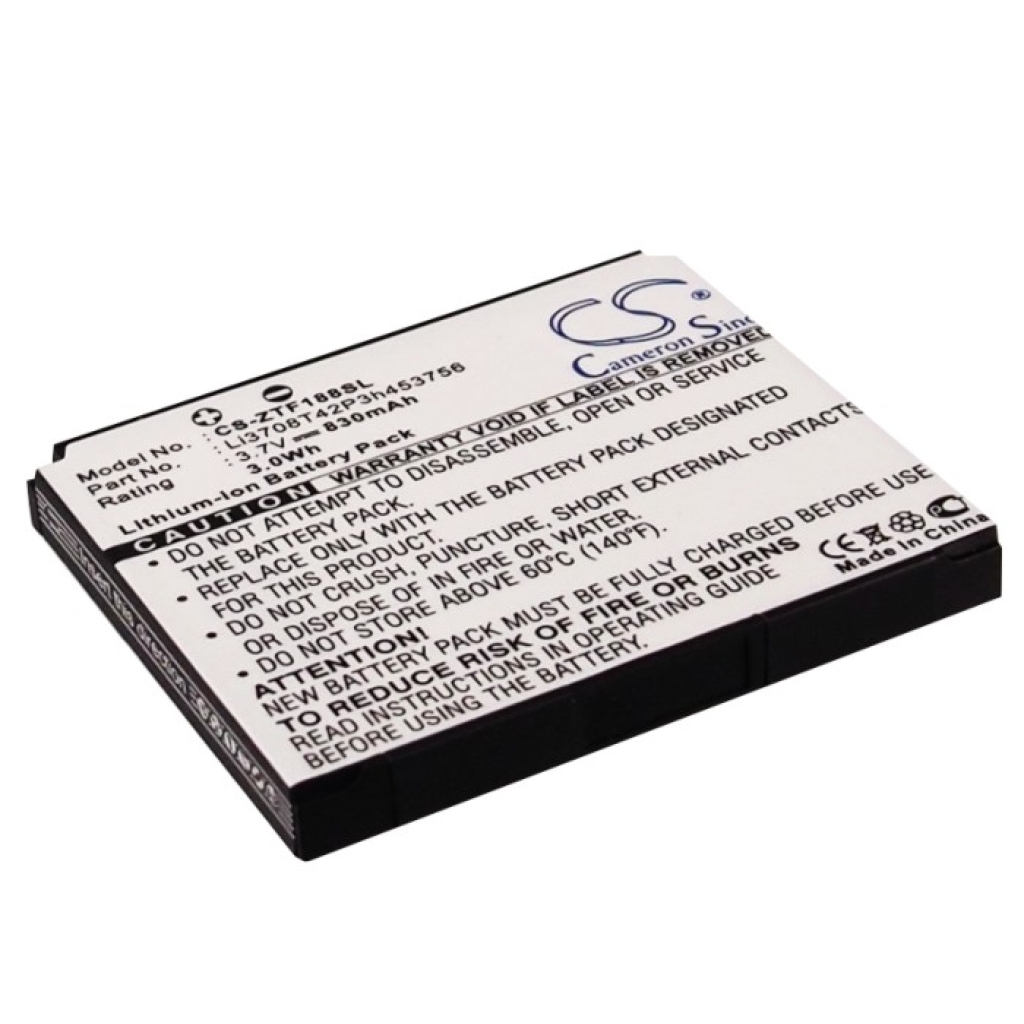 Batteries Remplace Li3708T42P3h453756