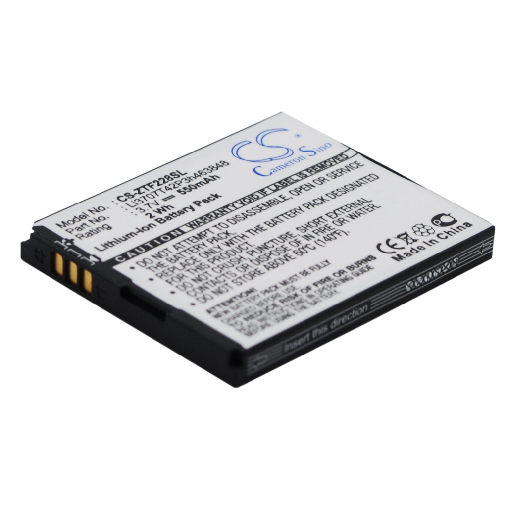 Remplacement de batterie compatible pour ZTE LI3707T42P3H463848