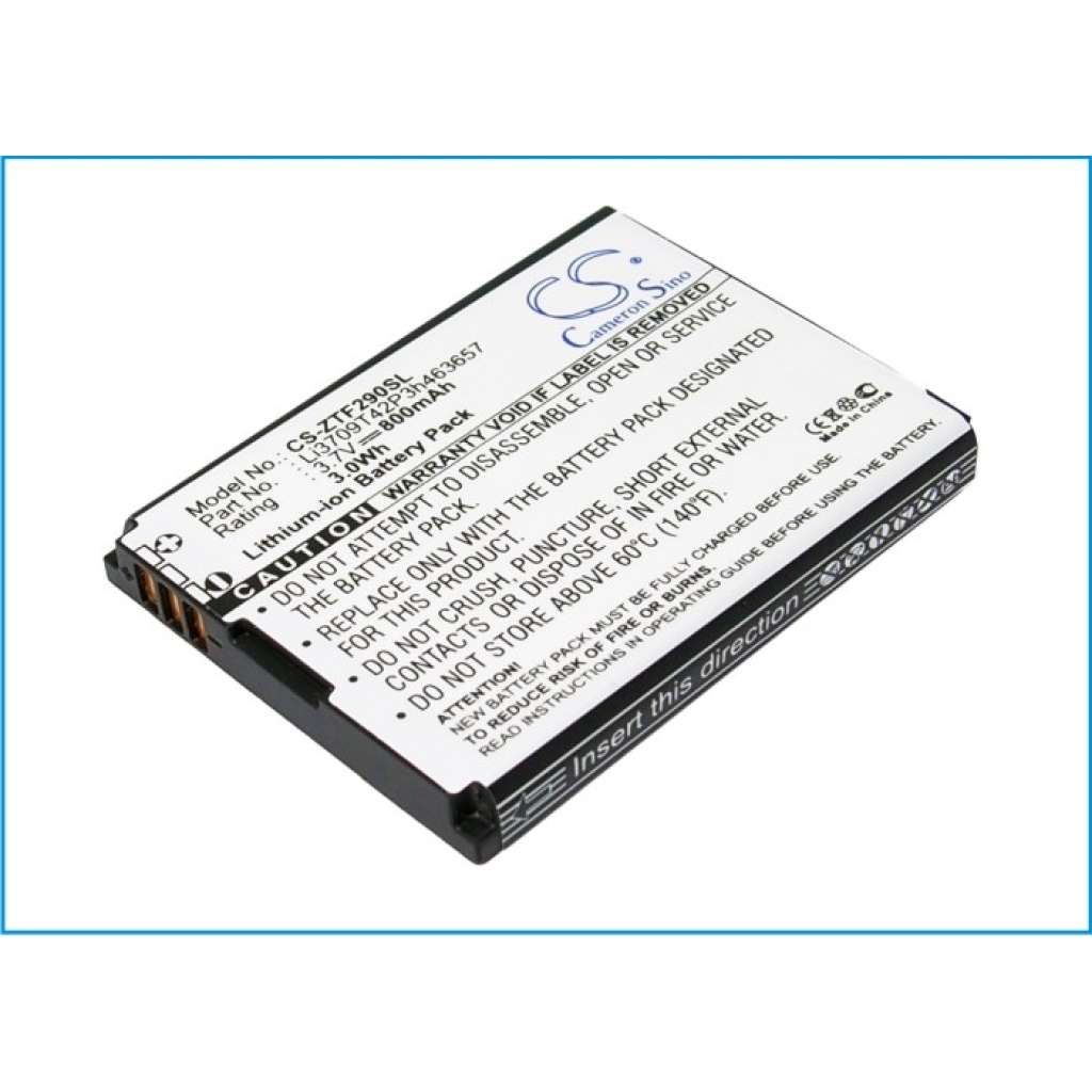 Battery Replaces Li3709T42P3h463657