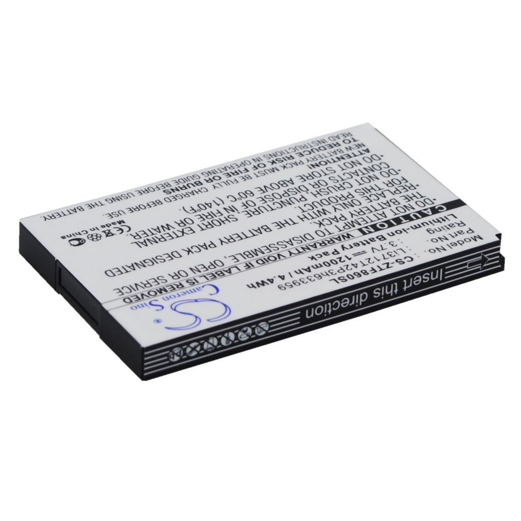 Remplacement de batterie compatible pour ZTE LI3712T42P3H633959