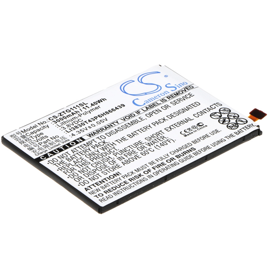 Batteries Remplace Li3830T43P6h966439