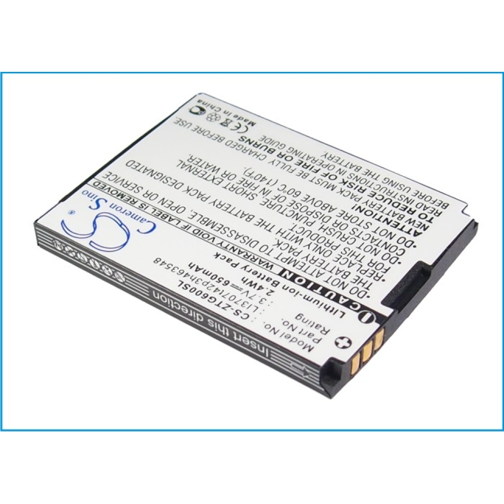 Batteries Remplace Li3704T42P3h463548