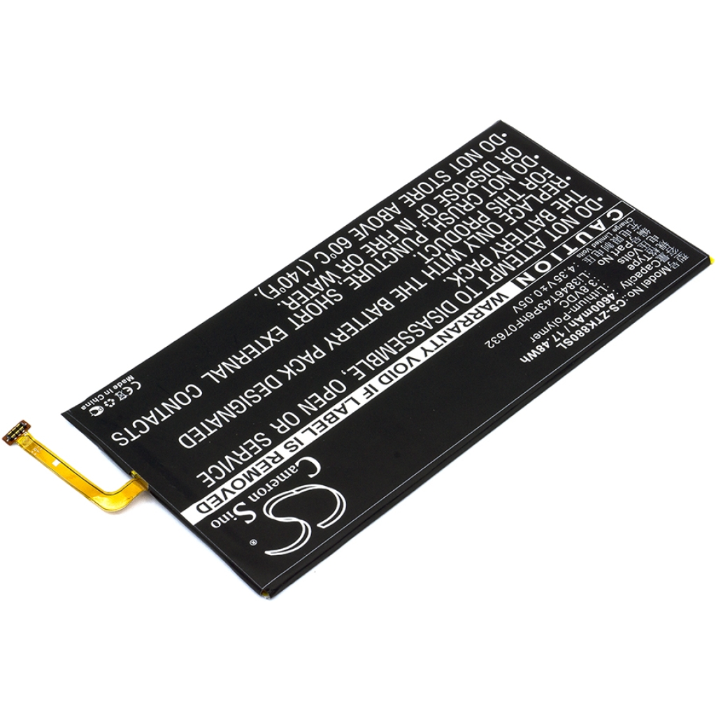 Remplacement de batterie compatible pour ZTE LI3846T43P6HF07632