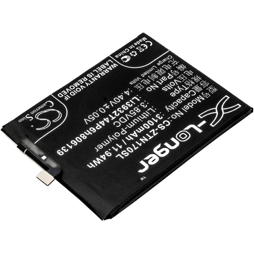 Remplacement de batterie compatible pour ZTE LI3932T44P6H806139