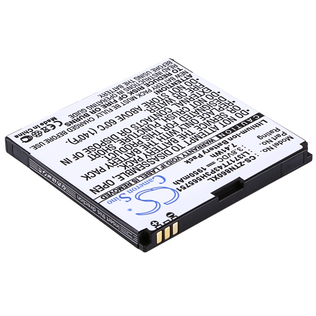 Battery Replaces Li3717T43P3H565751-H