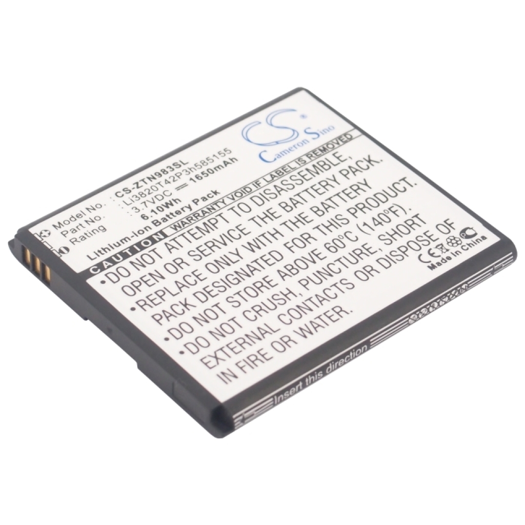 Mobile Phone Battery ZTE N983