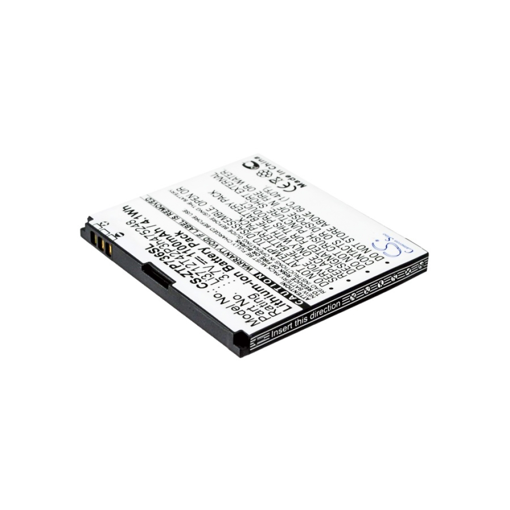 Compatible battery replacement for ZTE LI3712T42P3H475248