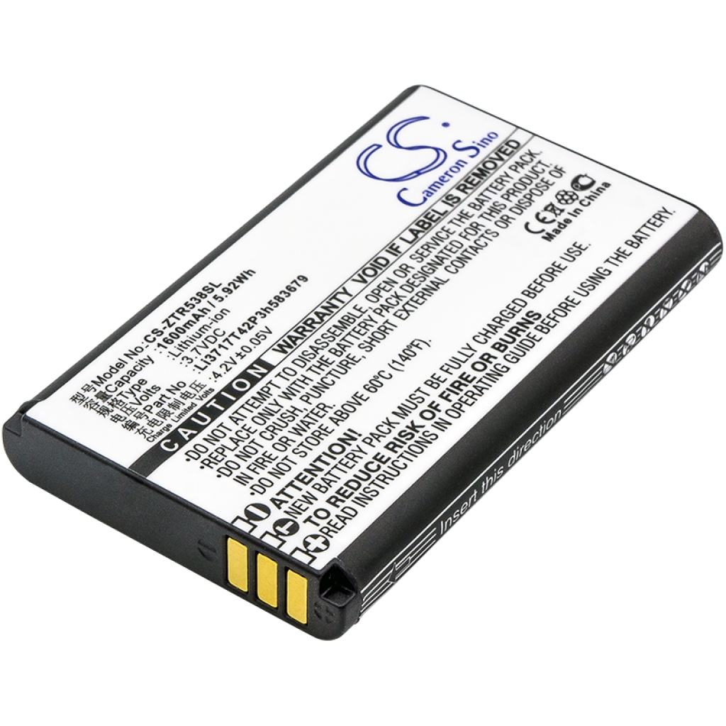 Batteries Remplace Li3717T42P3h583679