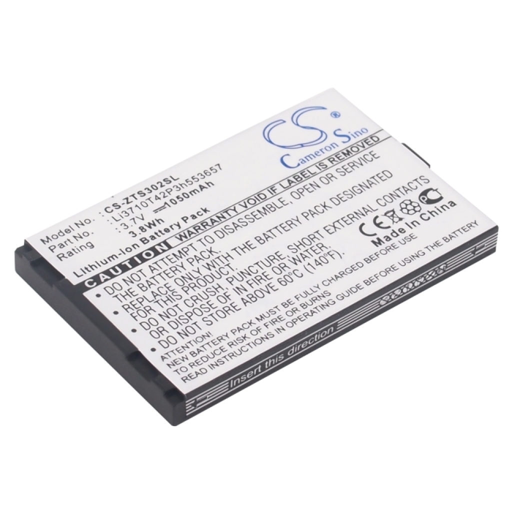 Mobile Phone Battery ZTE S302