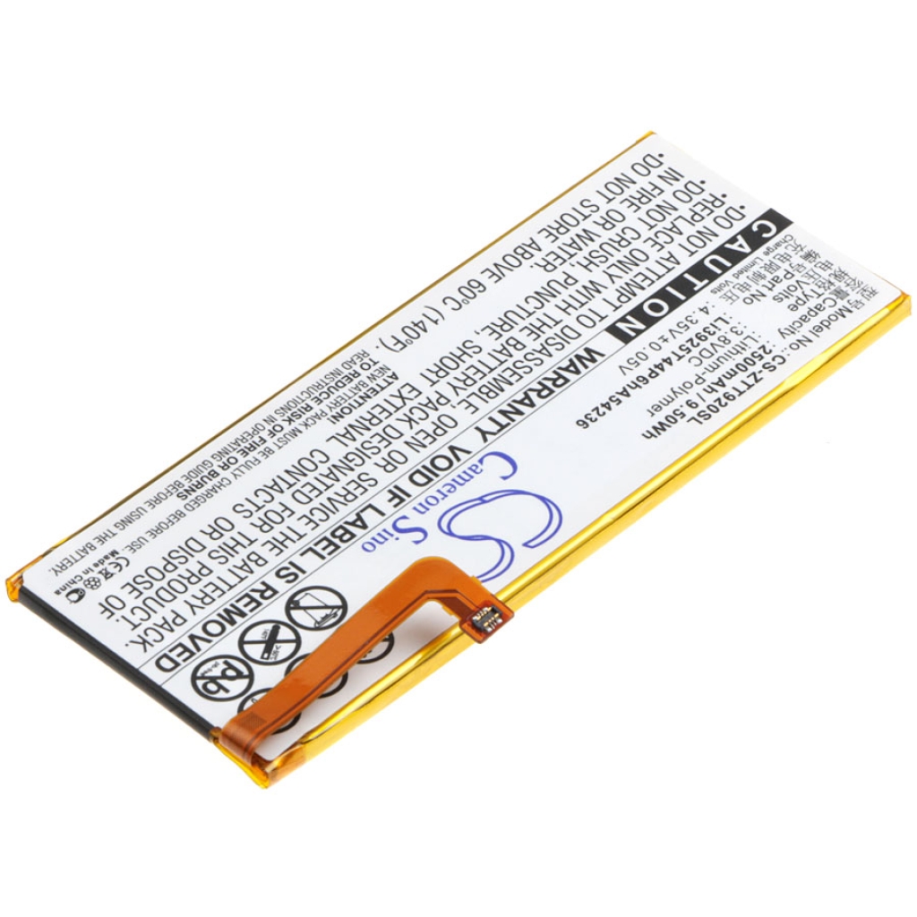 Remplacement de batterie compatible pour ZTE LI3925T44P6HA54236