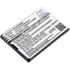 Compatible battery replacement for Cricket LI3711T42P3H354246,LI3711T42P3H654246,LI3712T42P3H654246H,LI3714T42P3H654251,LI3715T42P3H654251...