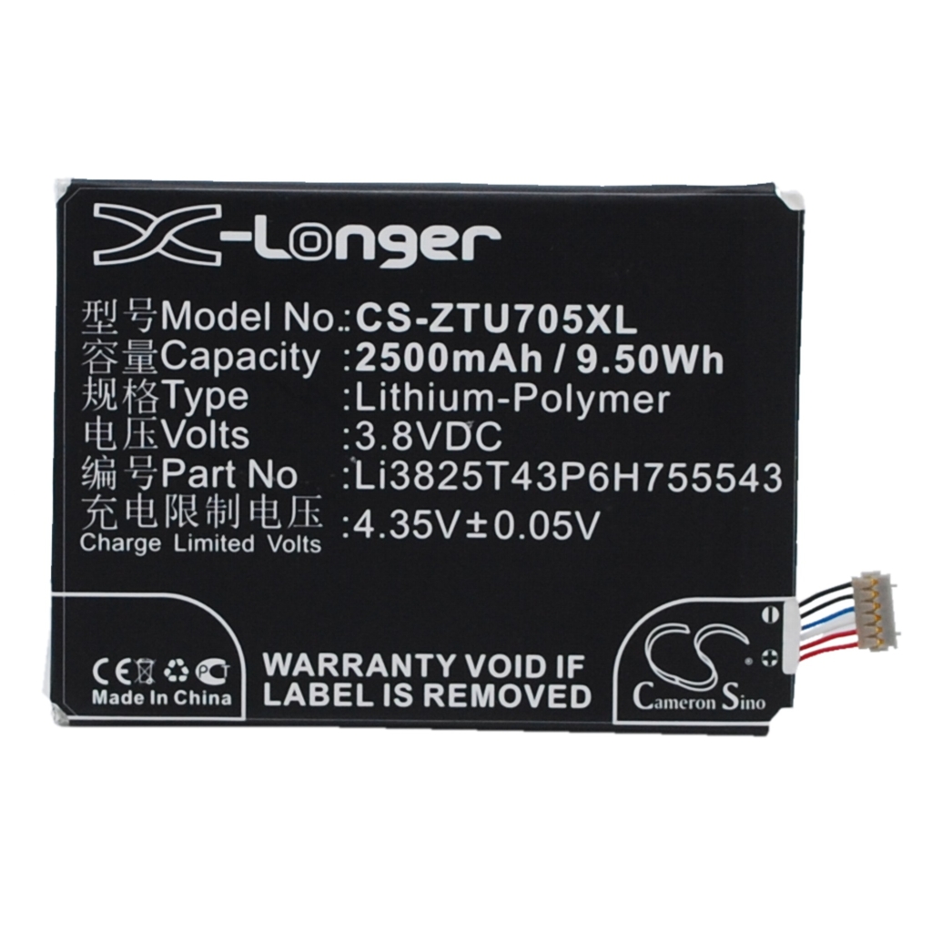 Batteries Remplace Li3825T43P6H755543