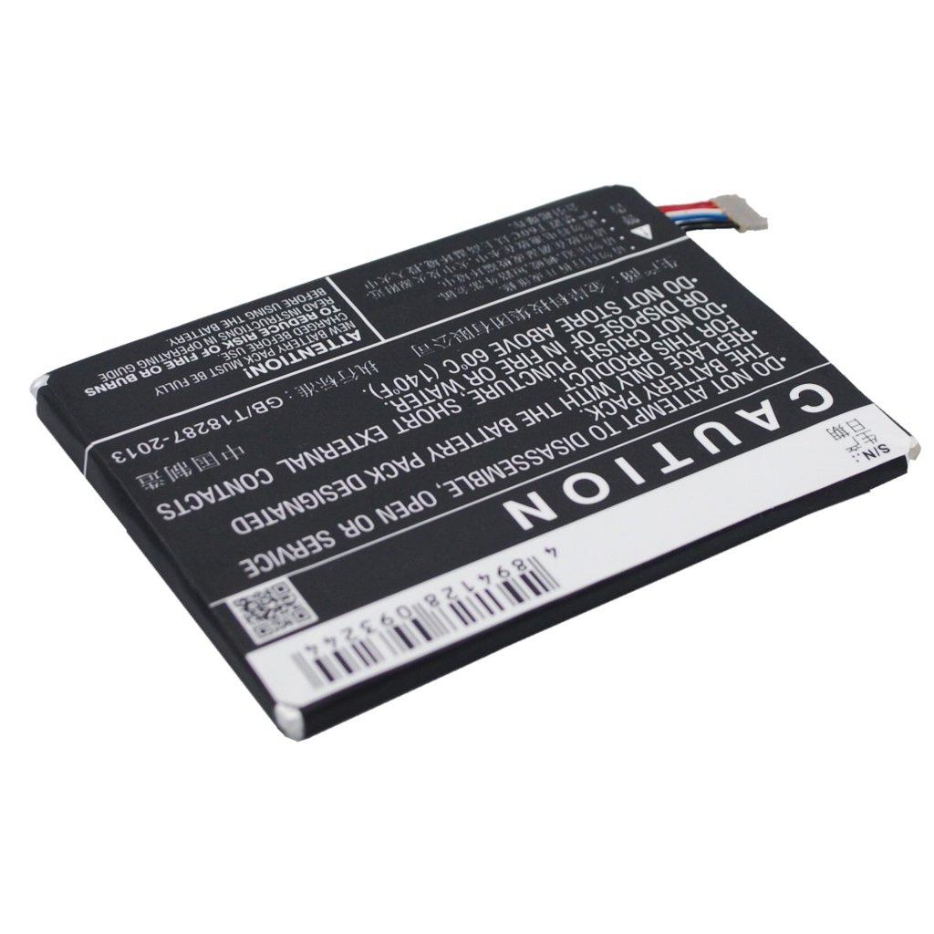 Compatible battery replacement for ZTE LI3825T43P6H755543