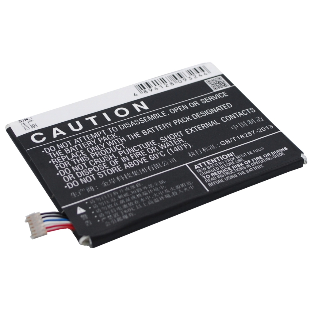 Compatible battery replacement for ZTE LI3825T43P6H755543