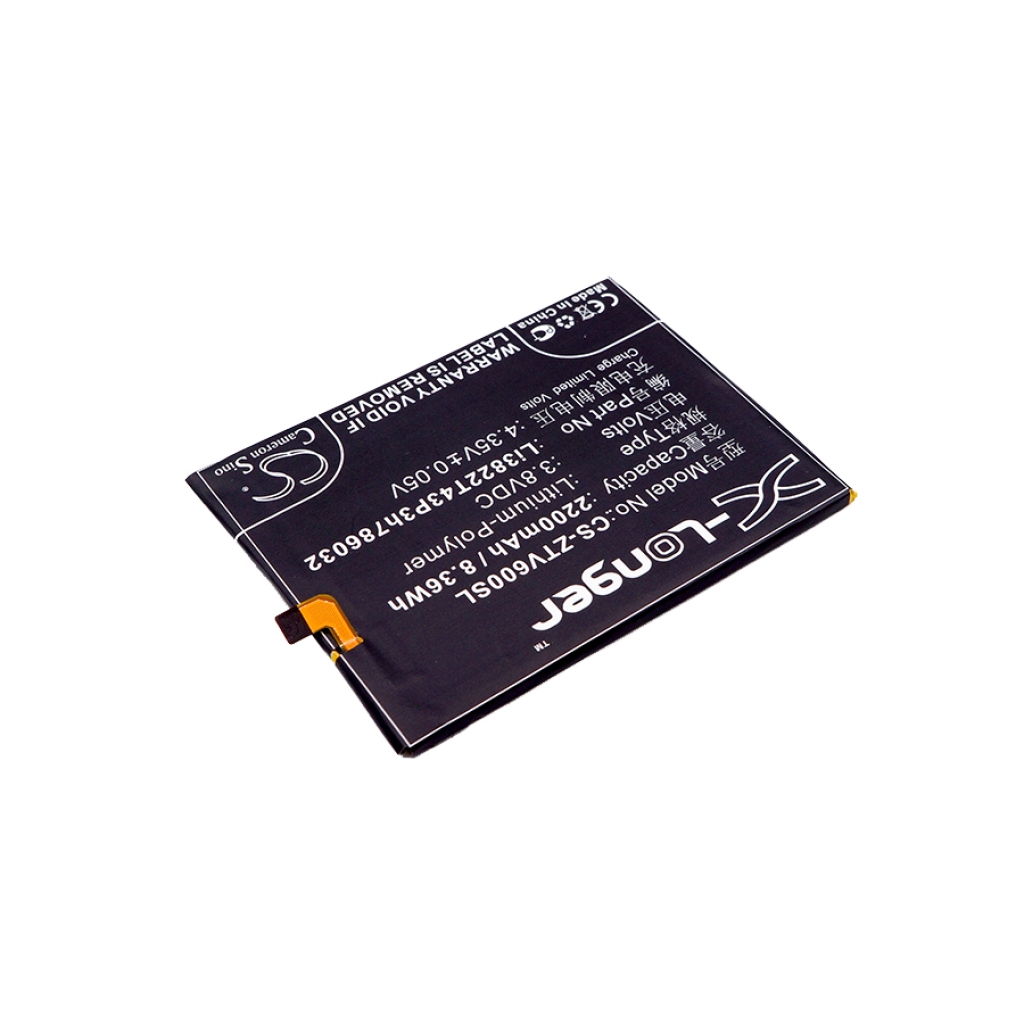 Remplacement de batterie compatible pour ZTE LI3822T43P3H786032