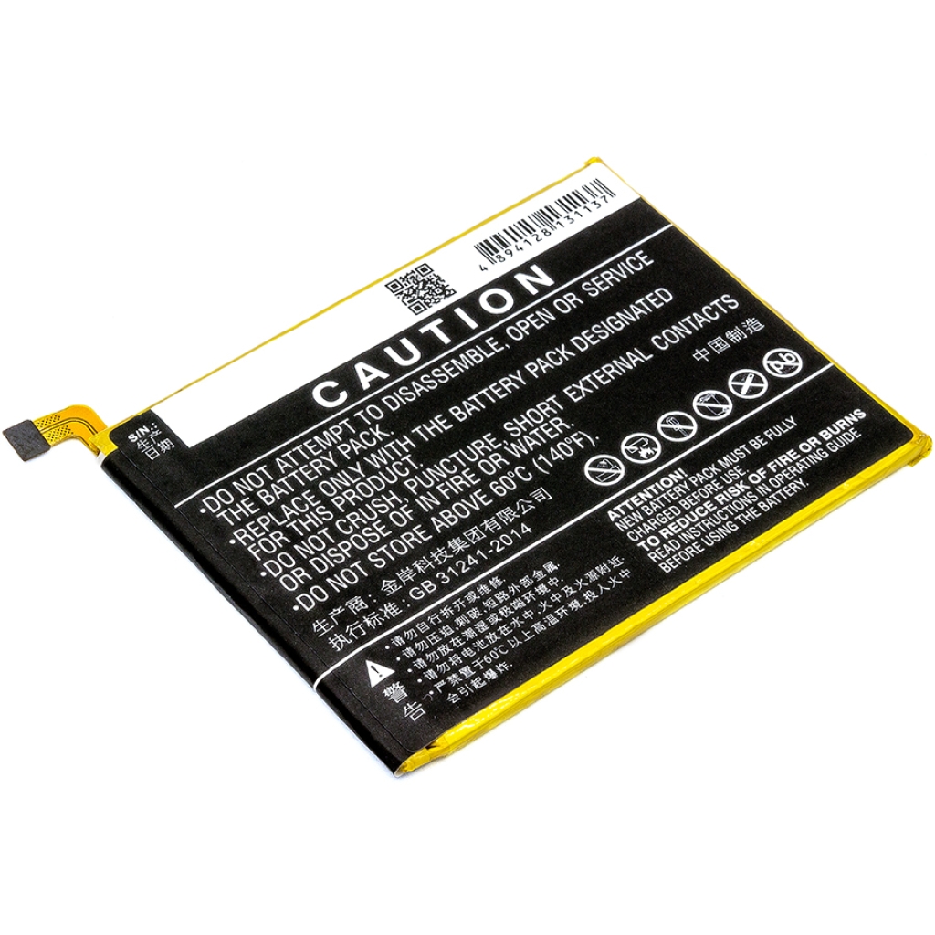 Remplacement de batterie compatible pour ZTE LI3927T44P8H786035