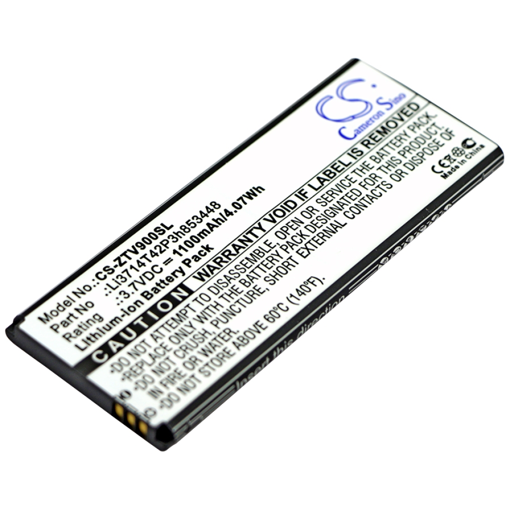 Compatible battery replacement for SFR LI3714T42P3H853448