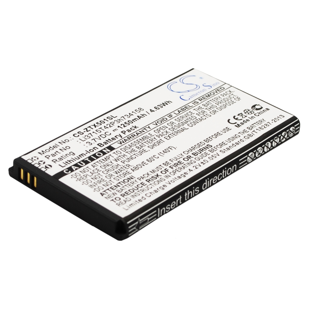 Batteries Remplace Li3715T42P3h734158